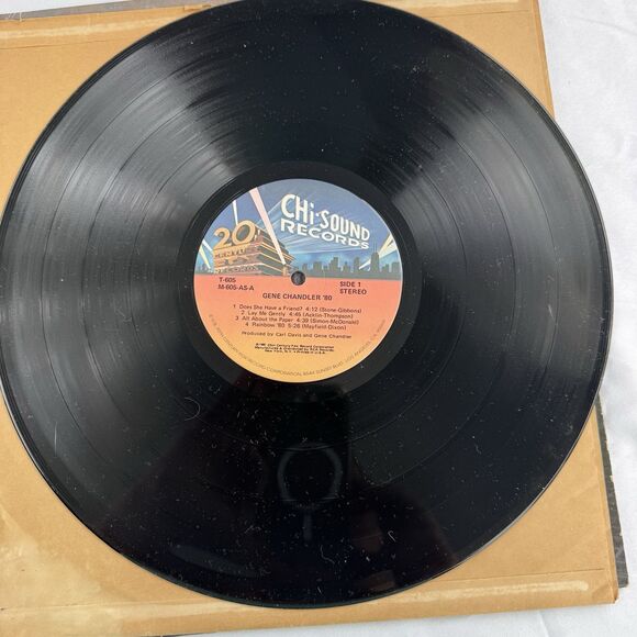 Gene Chandler ‘80 1980 Vinyl Record Lp VG+ Soul Funk Disco Chi Sound Records - Picture 4 of 7